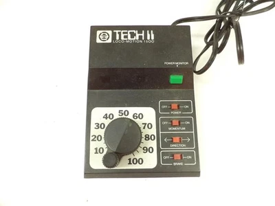 MRC Tech II Loco-Motion 1500 Ho/N scale Model Train Power Pack, (lot ts) - Image 1 of 2