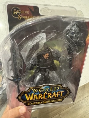 World Of Warcraft Serie 2 Figura Guerrero Humano Archilon Shadowheart Nuevo Foto 1 de 3