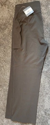 Pantalones capri elásticos de nailon verde para senderismo al aire libre talla 8 Eddie Bauer nuevos con etiquetas Foto 1 de 4