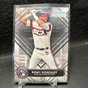 2022 Topps Bowman Sterling RC Rookie Romy Gonzalez White Sox #BSR-8 - Picture 1 of 3