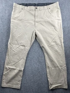 Wrangler Khaki Chino Hose Herren 44x29 Beige Freizeit Arbeitskleidung Bequem Stretch - Bild 1 von 4