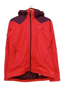ADIDAS Giacca a vento Donna Giacca Taglia IT 44 rosso-lilla stile casual - Foto 1 di 5