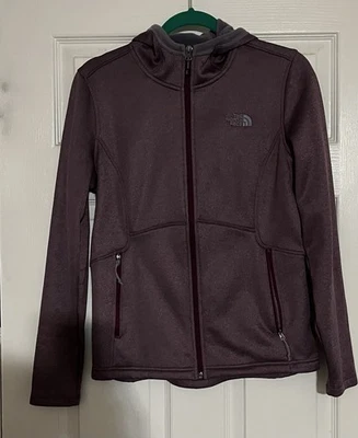 Chaqueta para mujer The North Face agave forrada de lana con cremallera completa púrpura mediana Foto 1 de 4