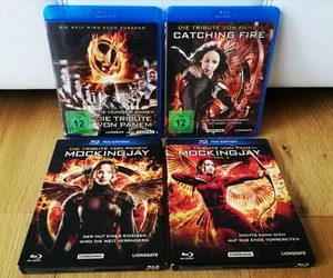 Die Tribute von Panem 1-4 Collection (Fan Edition) I 4x Blu-ray -  1a Condition! - Imagen 1 de 1