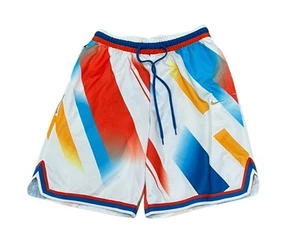 Pantalones Cortos de Baloncesto Nike Dri-Fit DNA Para Hombre Medianos Blancos Estampado Gráfico - Imagen 1 de 7