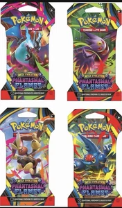 *PRESALE* Phantasmal Flames Sleeved Booster Pack Englisch Random Art - Bild 1 von 1