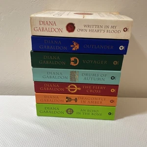Outlander Diana Gabaldon Book set 7 paper back - Picture 1 of 9