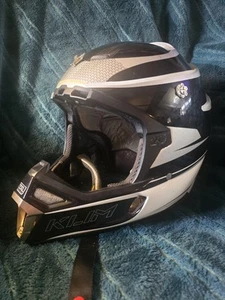 Klim F4 Snowmobile Motorcycle Helmet - 2xl  Missing Front Visor Peace  - Picture 1 of 11