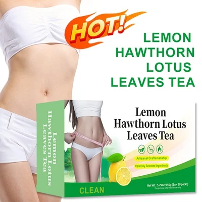 Zitronen WeißDorn LotusbläTter Tee UnterstüTzt Ein Gesundes Gewichtsmanagement - Bild 1 von 4