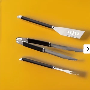 Heavy Duty BBQ Grill Tool Set - 3 Piece Stainless Steel  Chairbroil - Picture 1 of 4