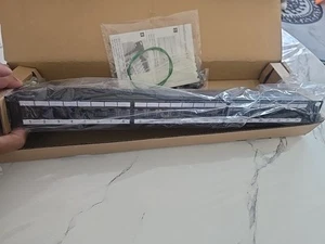 Patch Panel CAT6A 24 Port Shielded Network 19inch STP RJ-45 Port 1u - Afbeelding 1 van 9
