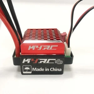 Two-Way 60A Brushed ESC Electronic Speed Controller for 1/10 RC Car Crawler Tank - Picture 1 of 12