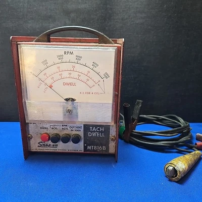 MEDIDOR DE MORADA DE TACÓMETRO A PRESIÓN MT816B DE COLECCIÓN SIN PROBAR Foto 1 de 4