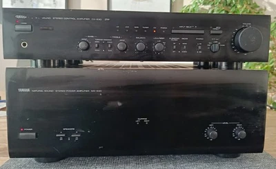 Amplificateur et préamplificateur YAMAHA Natural Sound CX-630 et MX-630 - Photo 1/4
