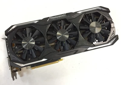 *PARTS*ZOTAC GeForce GTX 1080 AMP EXTREME 8GB GDDR5X Graphic Card Triple Fan 256 - Image 1 of 4