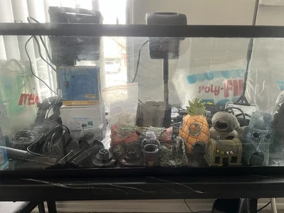 Pecera criadora de 40 galones totalmente en stock ¡Todo incluido! Ideal para acuario Foto 1 de 4