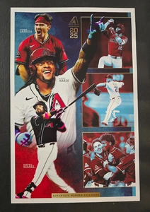 Arizona Diamondbacks Advantage Members Weekend  17" x 11" Fan Card / Sign 2025 - Picture 1 of 3