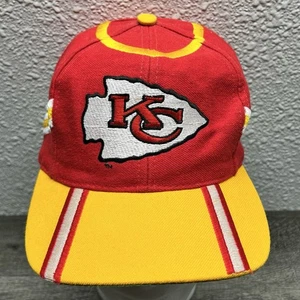 Vintage 90s Kansas City Chiefs NFL Football Eastport Snapback Hat Cap KC NFL 90s - Picture 1 of 10