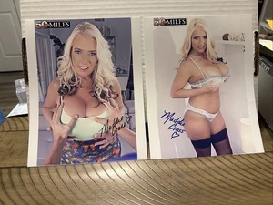 MADDIE CROSS signed 8x10 PHOTOs X2 Get Both For 1 Money #206 & #207 - Picture 1 of 1