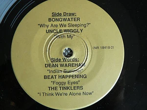 RARE PSYCH PUNK 45 rpm BONGWATER, UNCLE WIGGLY, DEAN WAREHAM, KEITH MOON WHO1989 - Picture 1 of 2