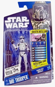 2010 Star Wars The Clone Wars CW24 JUNGLE CAMO ARF Trooper 3.75" Figure Nice - Picture 1 of 6