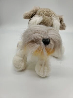 GANZ Webkinz Schnauzer Toy Plush Puppy Dog Stuffed Animal HM159 No Code - Image 1 of 4