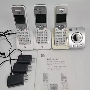 AT&T EL52306 Dect 6.0 3 Handset Cordless Phone Answering System & Caller ID - Picture 1 of 1