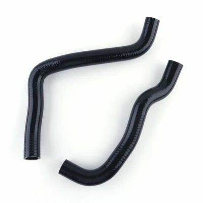 Silicone Radiator Coolant Hose for 2003-2005 Yamaha YZF-R6 / 2006-2009 R6S Black Foto 1 de 4