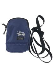 Porter × Stussy Shoulder Pouch Blue Used From Japan