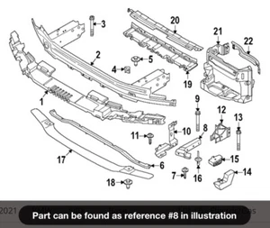2018 - 2023 BMW G30 F90 Deform Element 51118073505 (506) Right and Left - Picture 1 of 11