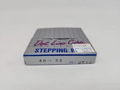 49-55mm Step-Down Lens Filter Converting Adapter Ring 49mm-55mm E55-E49 55mm-49 - Image 1 of 2