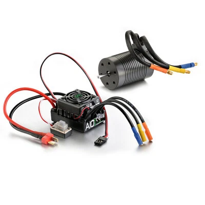 Rocket 3650 Sensorless Motor 3421KV ESC Combo for 1/10 Tamiya RC Car - Image 1 of 4
