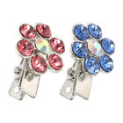  2 Pcs Puppy Hair Barrettes Crystal Small Dog Clips Hairpin Pet