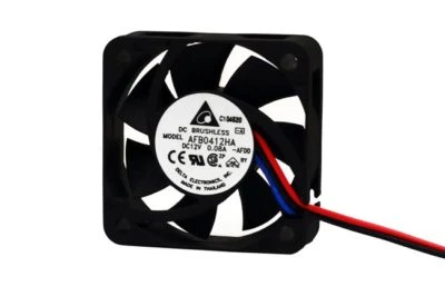 6000RPM BRAND NAME Delta AFB0412HA-AF00 12VDC 3-PIN 40mm x 40mm X 10mm Fan - Image 1 of 4