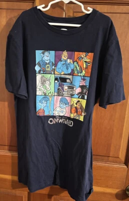 Old Navy DISNEY onward XXL 18 Short Sleeve Graphic T Shirt Boys  blue - Image 1 of 4
