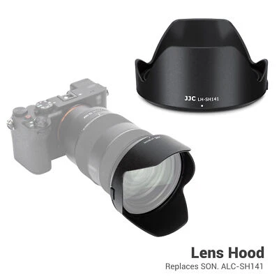 Pantalla para parasol JJC para lente Sony FE 24-70 mm f/2,8 GM (SEL2470GM) como ALC-SH141 Foto 1 de 4