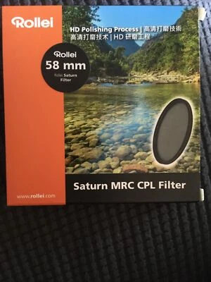 ROLLEI Saturn MRC CPL FILTER 58mm New - Image 1 of 3