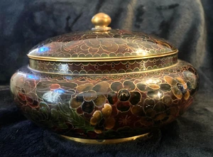 Antique Chinese Cloisonne Box From The 19th Century Qing Dynasty..MUST SEE!! - Picture 1 of 7