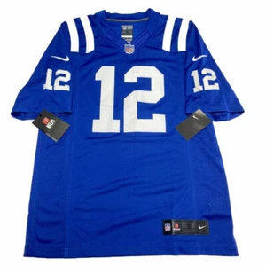 NWT Nike Indianapolis Colts Andrew Luck Limited Jersey M Sewn On Field NFL Blue - Picture 1 of 6