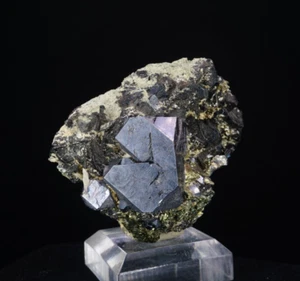Galena, sfalerite e calcopirite / campo di minerali di Madan, Bulgaria / esemplare minerale - Foto 1 di 6