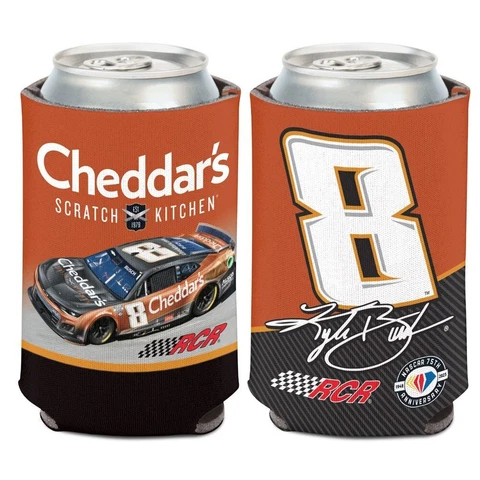 Kyle Busch 2023 Cheddar's #8 Can Hugger 12oz Cooler Cover