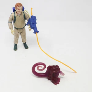VINTAGE 1984 KENNER THE REAL GHOSTBUSTERS RAY STANZ FIGURE + GHOST PROTON PACK - Picture 1 of 10
