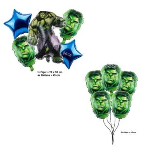 Hulk Folienballon Avengers Marvel Junge Party Kindergeburtstag Geschenk Ballon - Bild 1 von 10