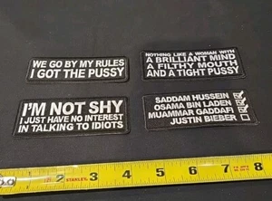 Lot Of 4 Off-color Patches - Picture 1 of 4