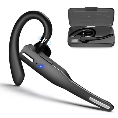 Wireless Bluetooth Phone Headset Bluetooth Business Earphones with Microphone - Image 1 of 4