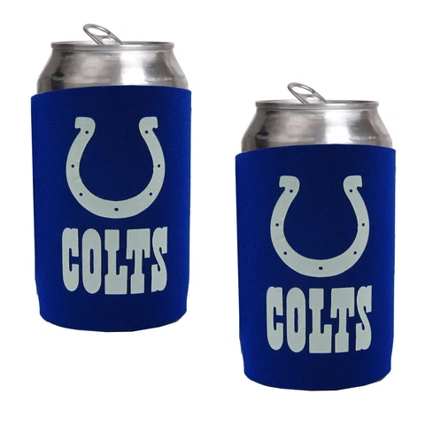 Brand New NFL Indianapolis Colts 12oz Insulated Beer Soda Can Holder Cooler Cover