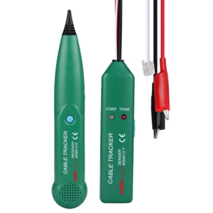 MS6812 Détecteur de Câble Réseau Tone Générateur Sonde Tracker Testeur de Fil Traceur Set - Photo 1/10