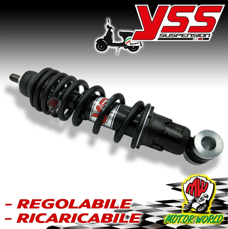 AMMORTIZZATORE ANTERIORE RINFORZATO YSS PIAGGIO VESPA PRIMAVERA 125 1983 - Immagine 1 di 1