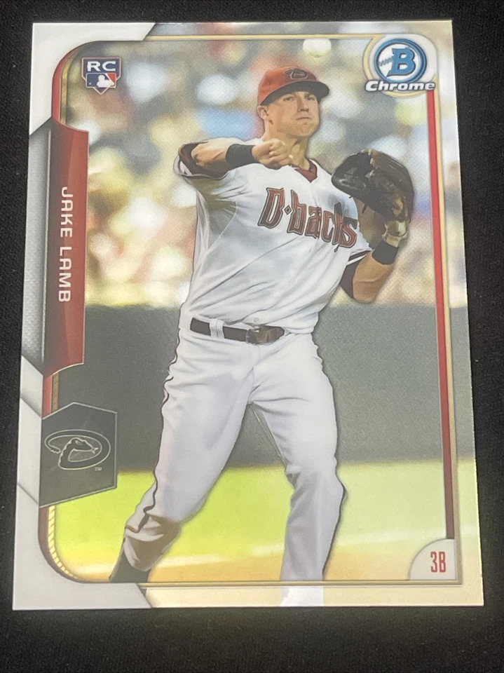 Jake Lamb 2015 Bowman Chrome #168 RC Rookie Card Arizona DIamondbacks - Image 1 of 2