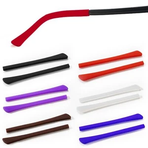6Pair Silicone Anti-Slip Eyeglass End Tips Ear Sock Eyeglass Arms Silicone Te... - Picture 1 of 6